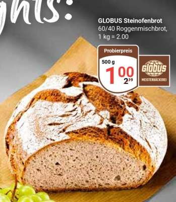 GLOBUS Steinofenbrot