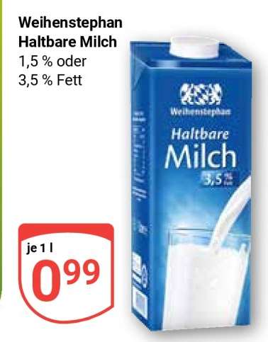 Weihenstephan Haltbare Milch