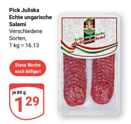 Pick Juliska Echte ungarische Salami