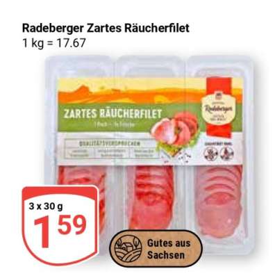 Radeberger Zartes Räucherfilet