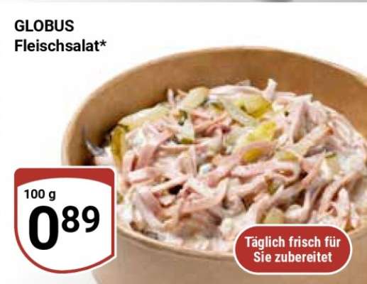 GLOBUS Fleischsalat