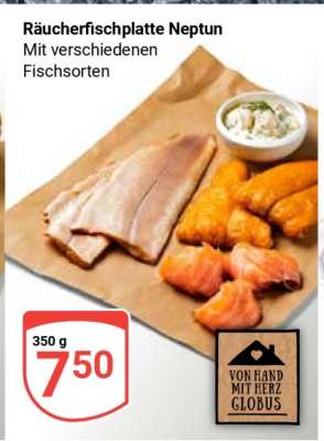 Räucherfischplatte Neptun