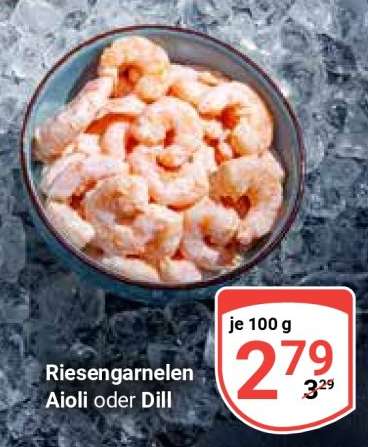 Riesengarnelen Aioli oder Dill