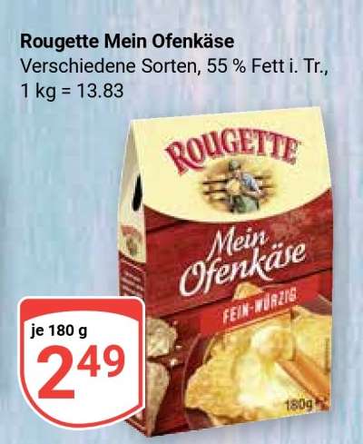 Rougette Mein Ofenkäse