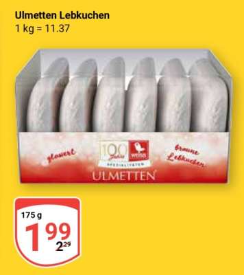 Ulmetten Lebkuchen