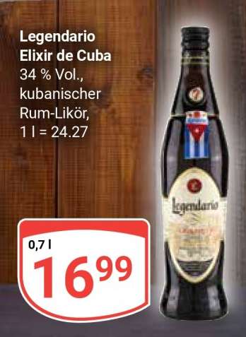 Legendario Elixir de Cuba