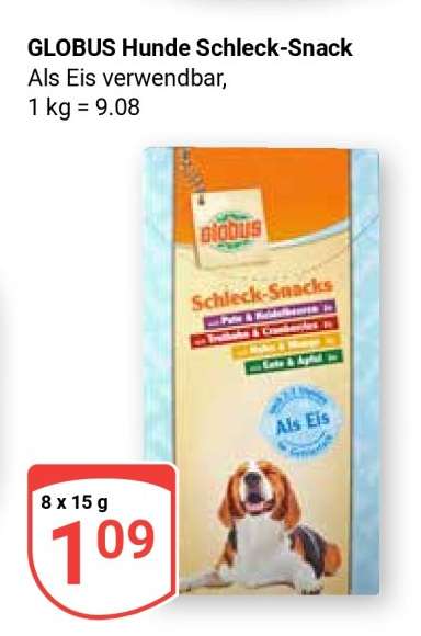 GLOBUS Hunde Schleck-Snack