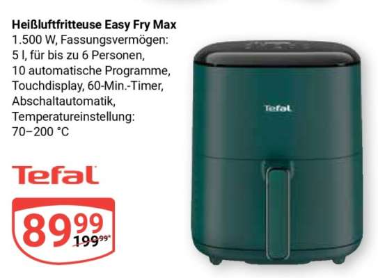 Heißluftfritteuse Easy Fry Max