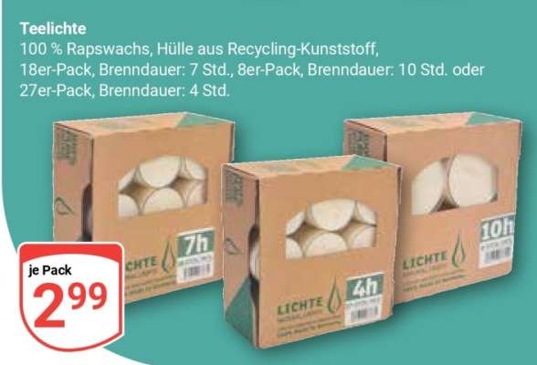 Teelichte*