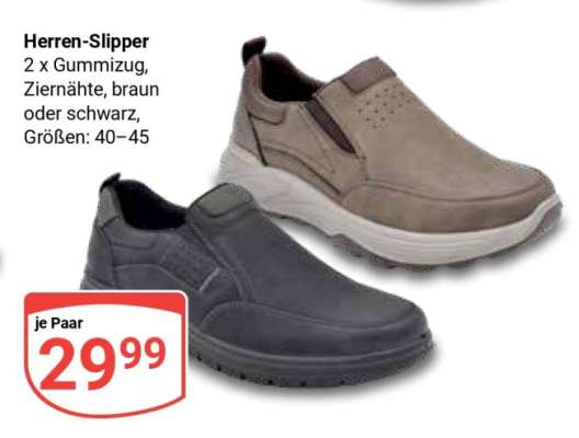 Herren-Slipper