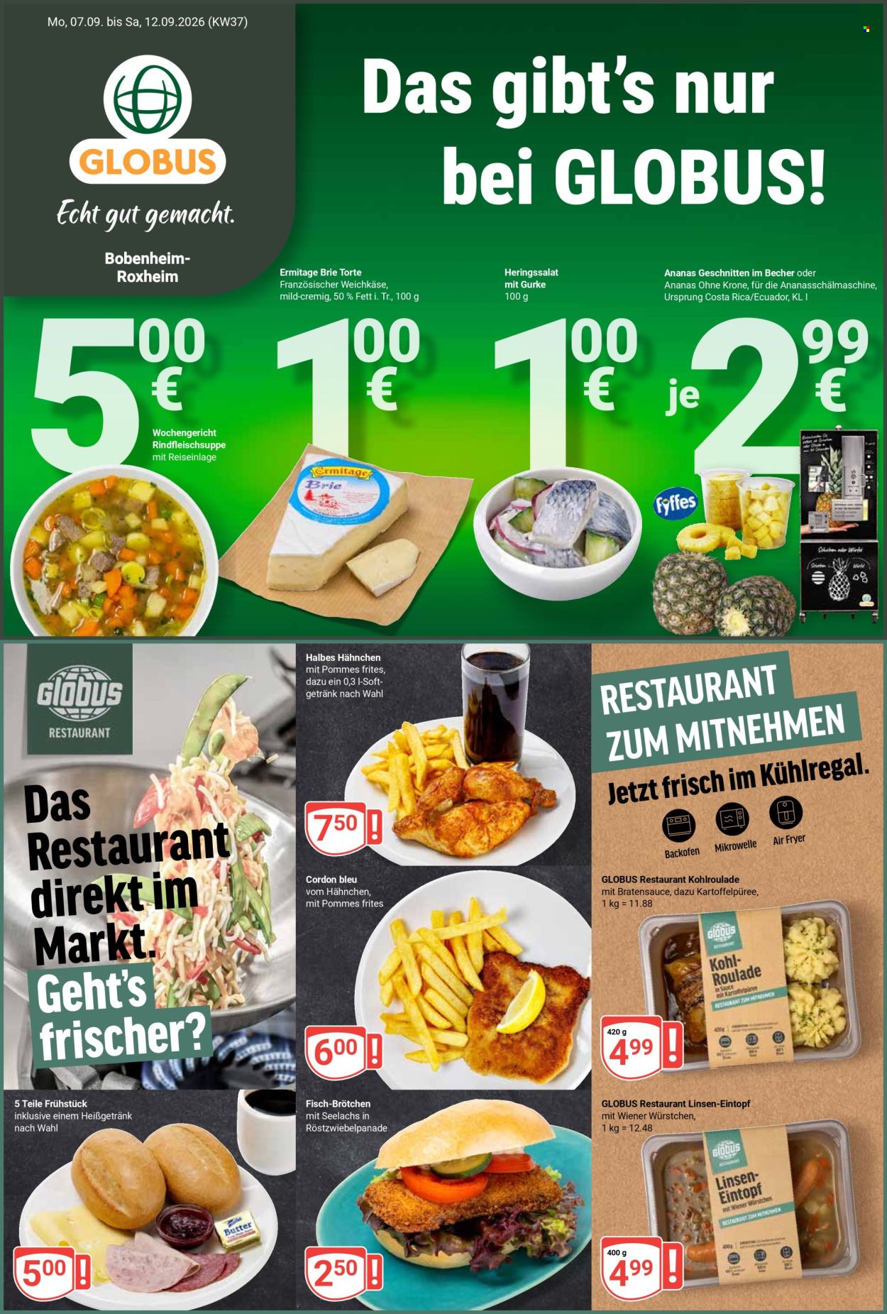 Globus Prospekte  - 7.09.2026 - 12.09.2026. Seite 1