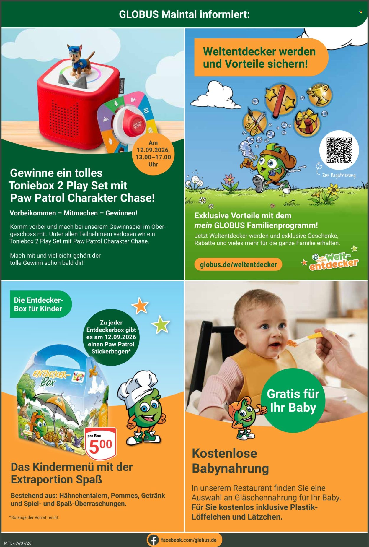 Globus Prospekte  - 7.09.2026 - 12.09.2026. Seite 28