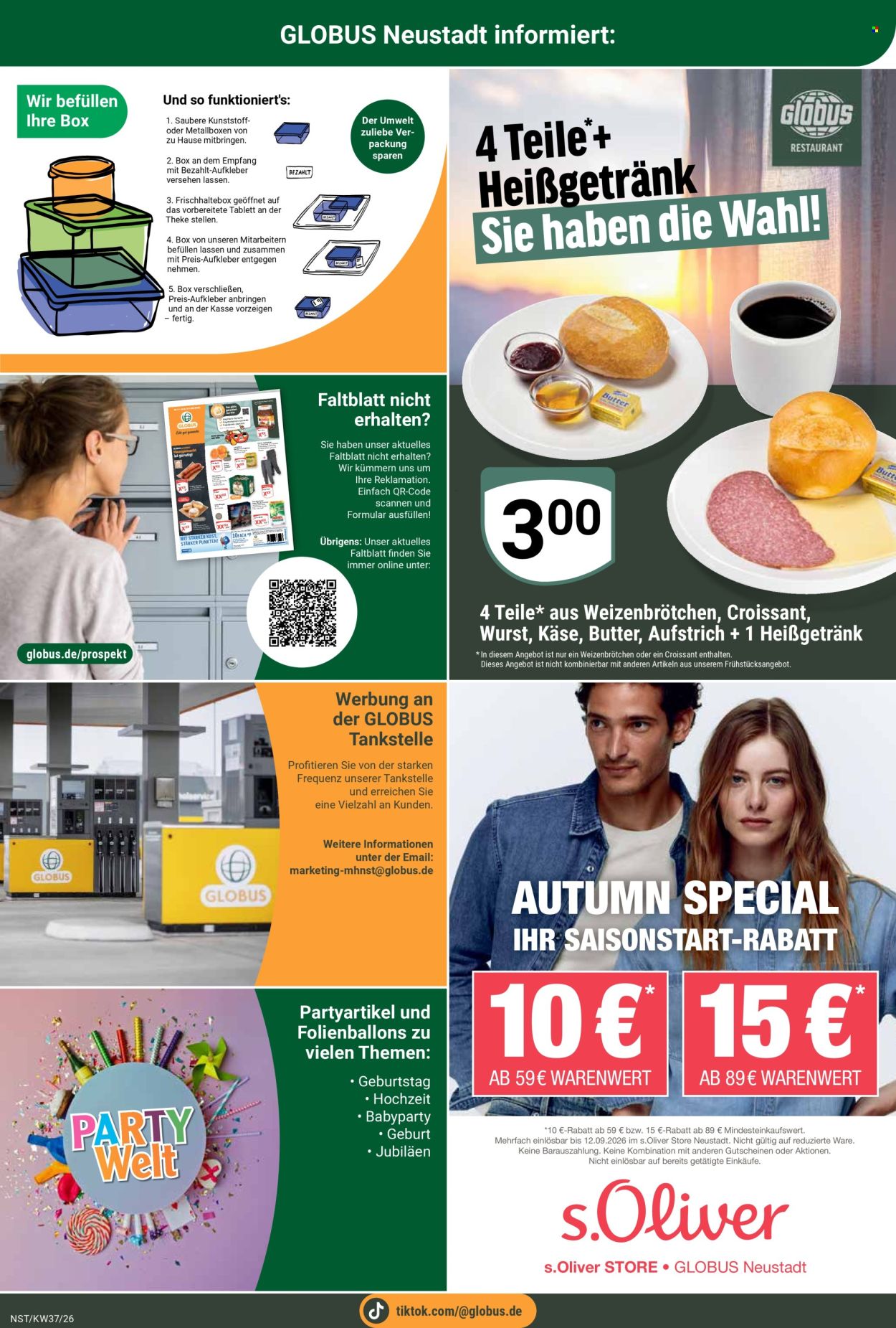 Globus Prospekte  - 7.09.2026 - 12.09.2026. Seite 9
