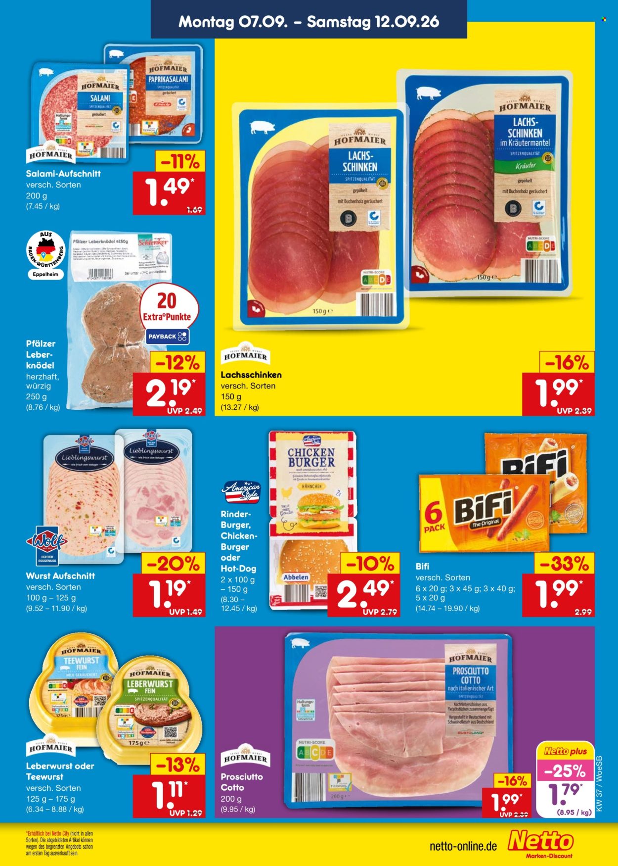 Netto Marken-Discount Prospekte  - 7.09.2026 - 12.09.2026. Seite 21