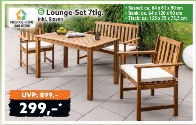 Lounge-Set 7tlg.