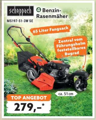 Benzin-Rasenmäher