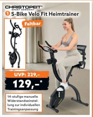 S-Bike Velo Fit Heimtrainer