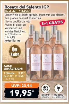 Rosato del Salento IGP