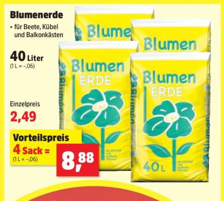 Blumenerde