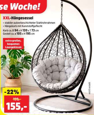 XXL Hängesessel
