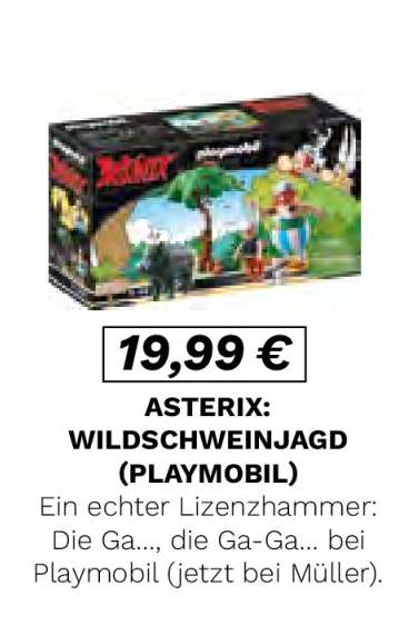 ASTERIX: WILDSCHWEINJAGD