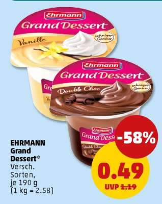 Ehrmann Grand Dessert