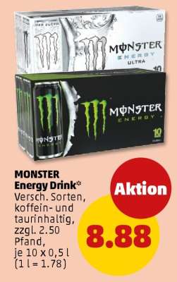 Monster energy drink