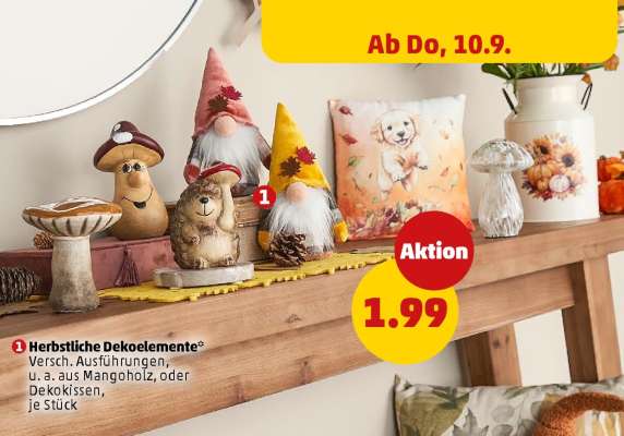 Herbstliche Dekoelemente®