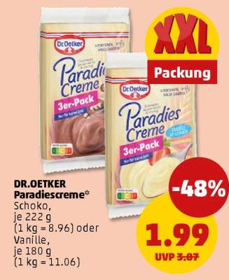 DR. OETKER Paradiescreme