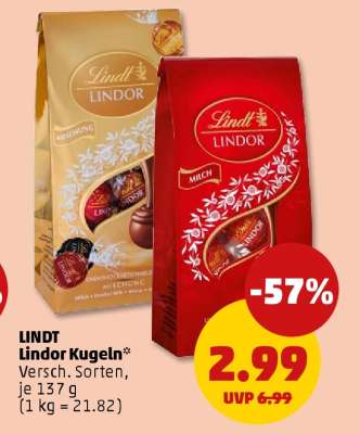 LINDT Lindor Kugeln