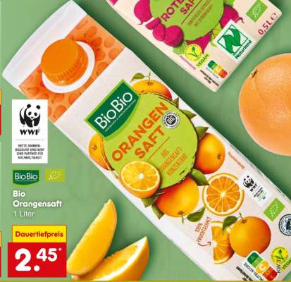 Bio-Orangensaft