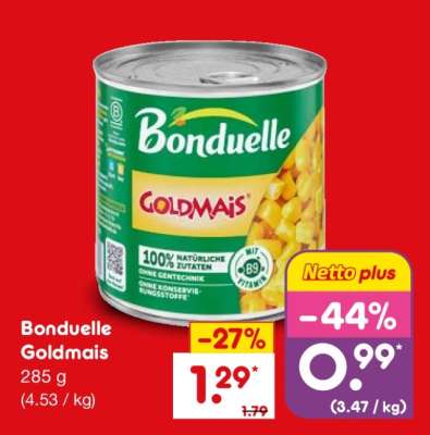 Bonduelle Goldmais