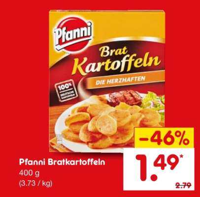 Pfanni Bratkartoffeln