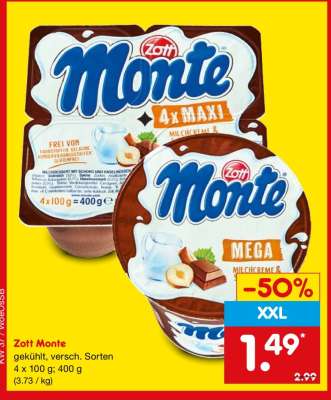 Zott Monte