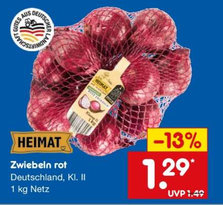 Zwiebeln rot