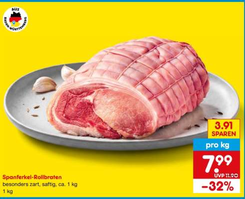 Spanferkel-Rollbraten