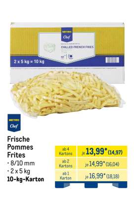 Frische Pommes Frites