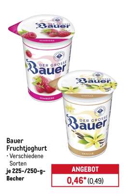 Bauer Fruchtjoghurt