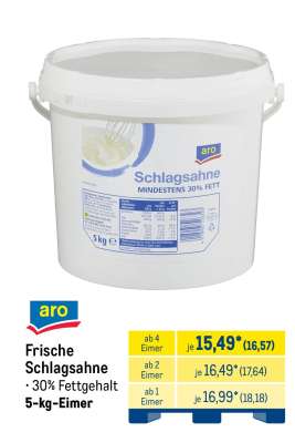 aro Frische Schlagsahne
