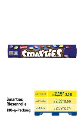 Smarties Riesenrolle*