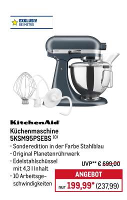 KitchenAid Küchenmaschine 5KSM95PSEBS