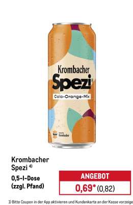 Krombacher Spezi