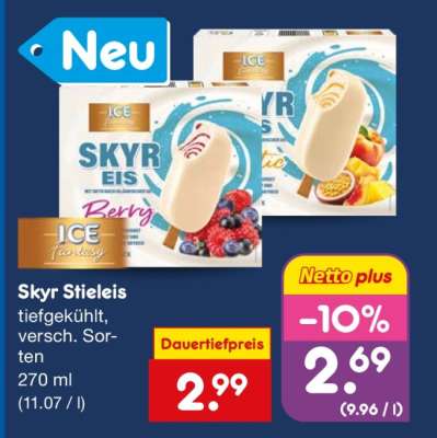 Skyr Stieleis
