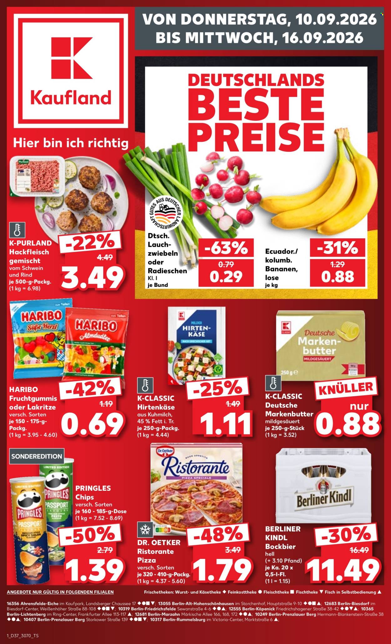 Kaufland Prospekte  - 10.09.2026 - 16.09.2026. Seite 1