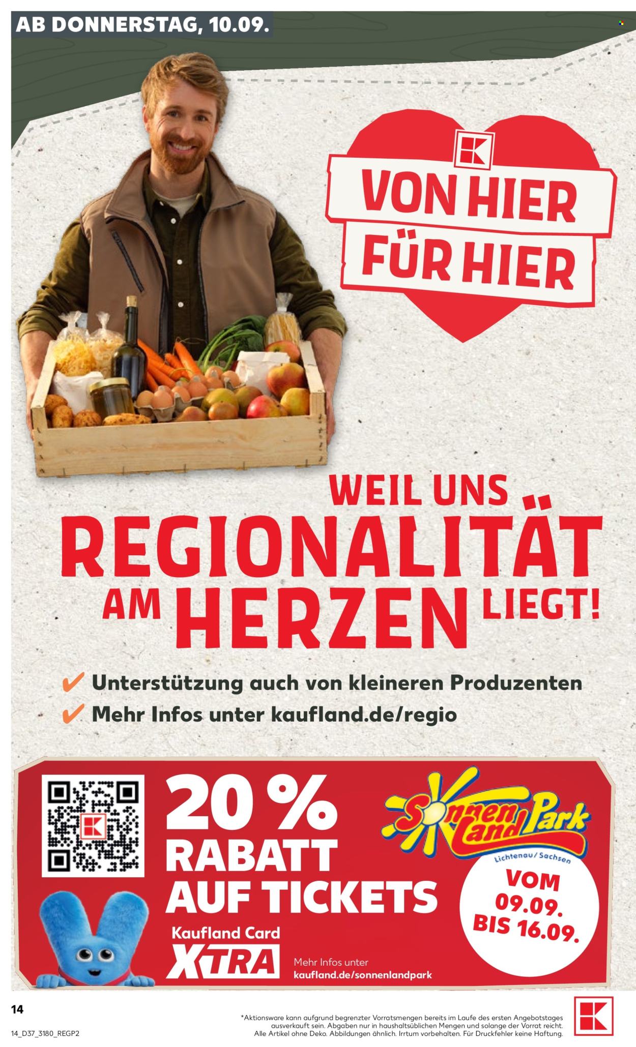 Kaufland Prospekte  - 10.09.2026 - 16.09.2026. Seite 14