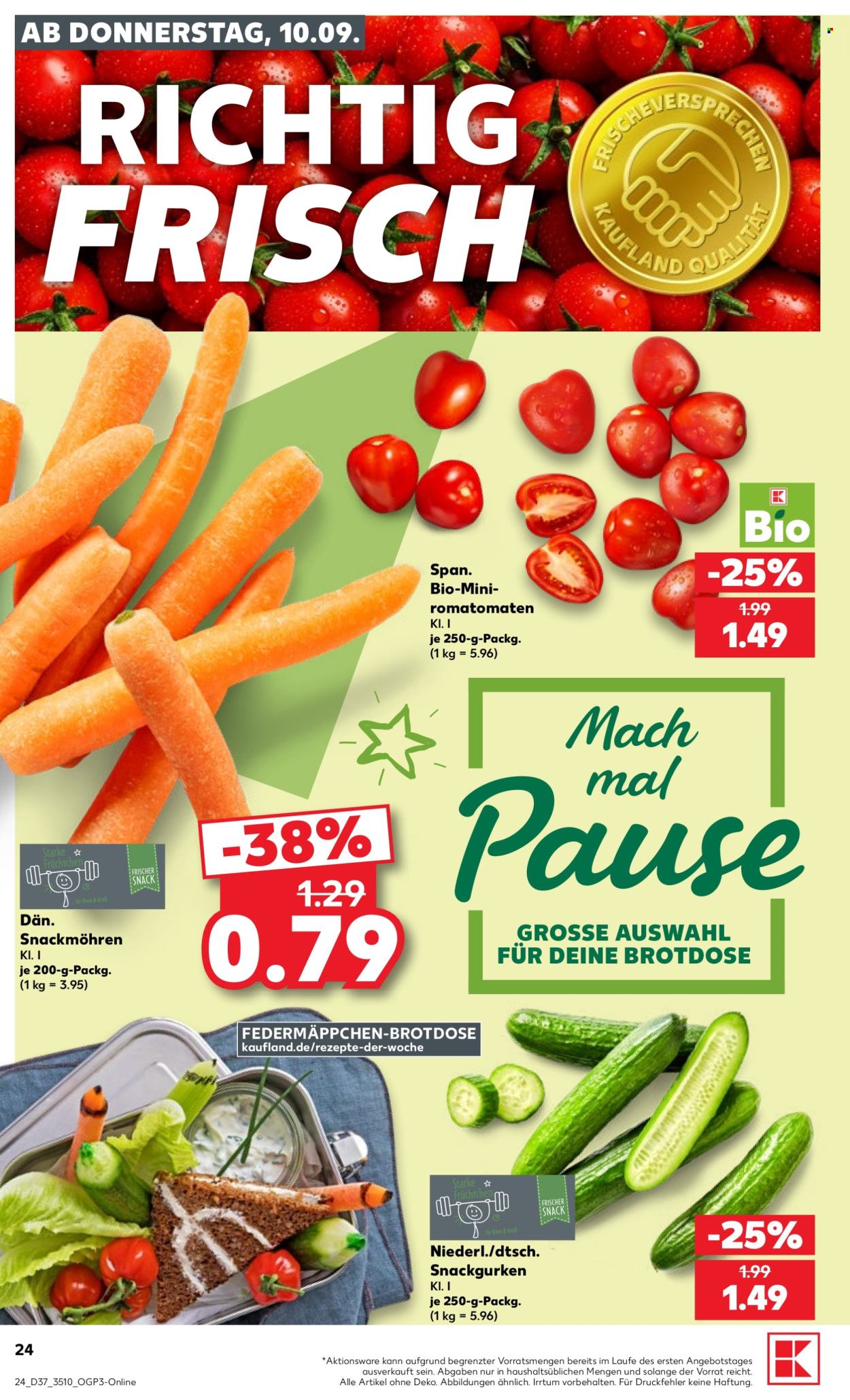 Kaufland Prospekte  - 10.09.2026 - 16.09.2026. Seite 24