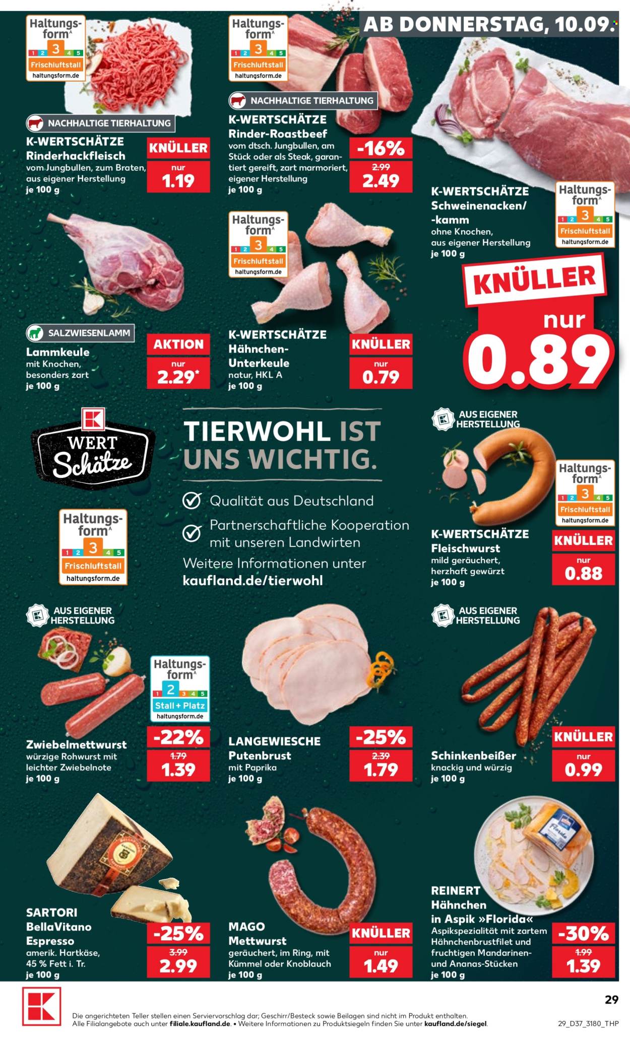 Kaufland Prospekte  - 10.09.2026 - 16.09.2026. Seite 29