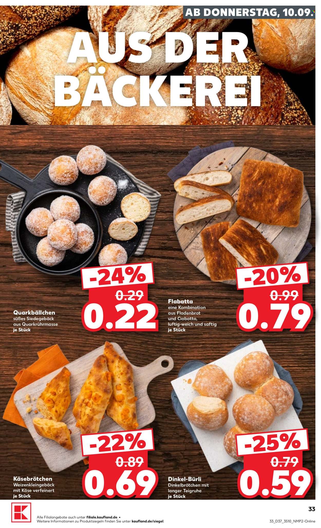 Kaufland Prospekte  - 10.09.2026 - 16.09.2026. Seite 33