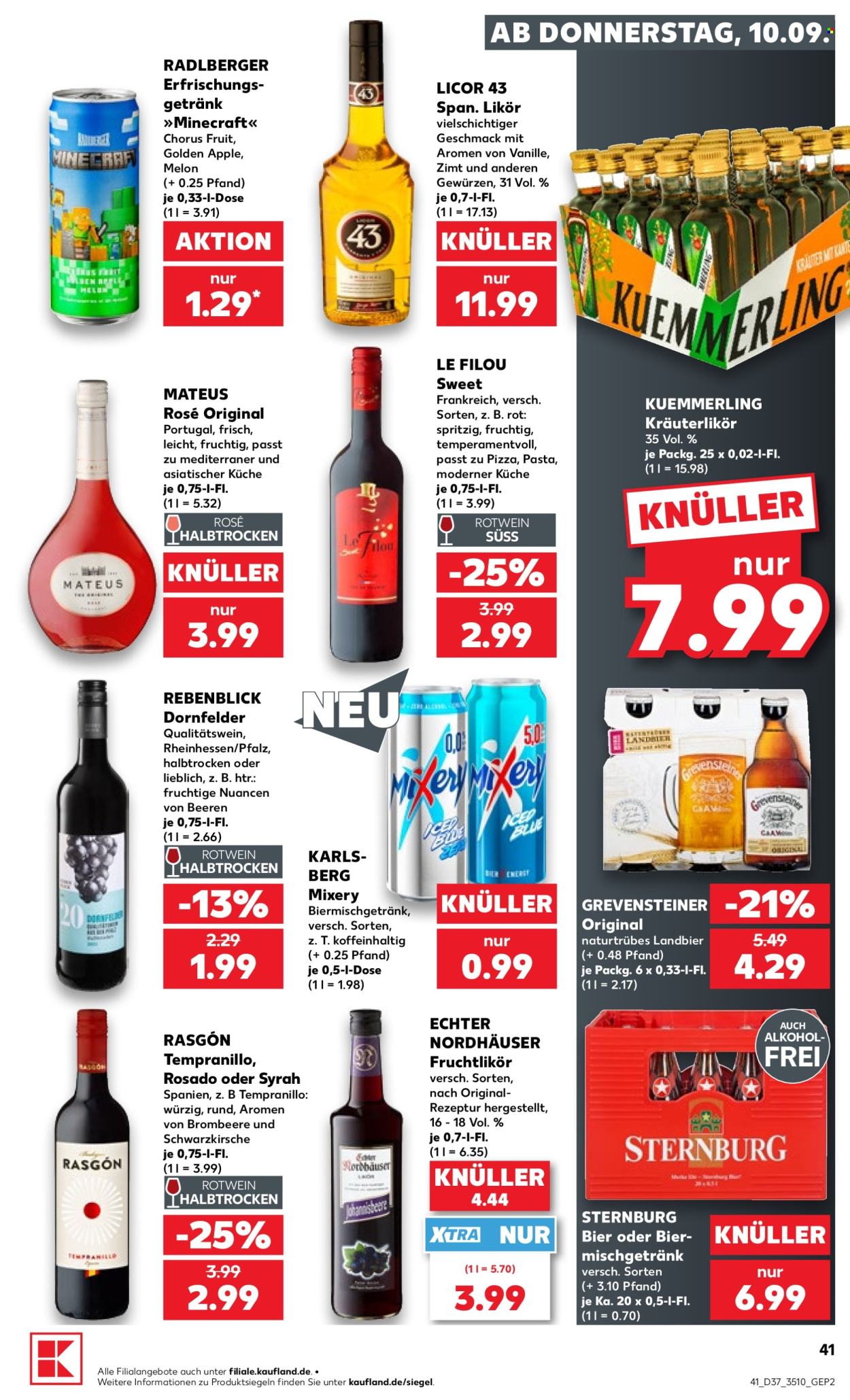 Kaufland Prospekte  - 10.09.2026 - 16.09.2026. Seite 41