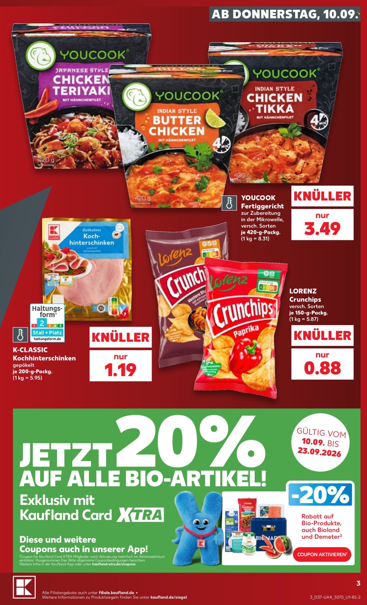 Kaufland Prospekte  - 10.09.2026 - 16.09.2026. Seite 3